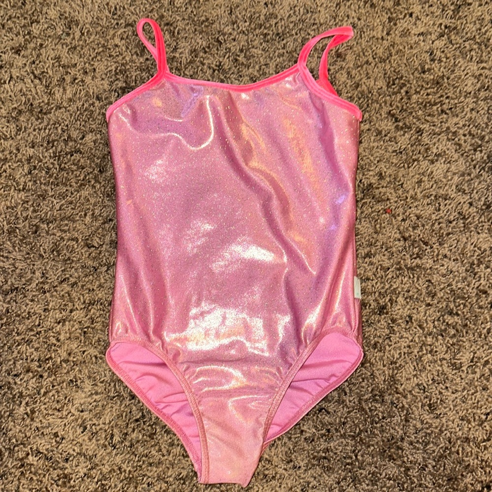 pink gymnastics leo